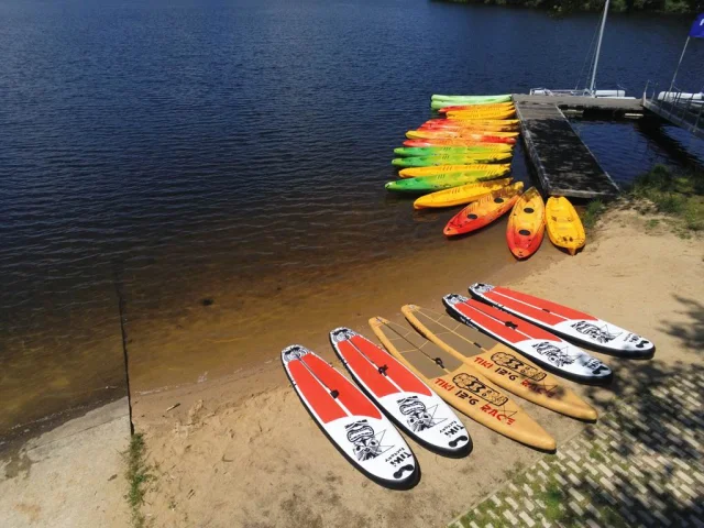 Canoe Et Paddle Base Nautique Et De Plein Air