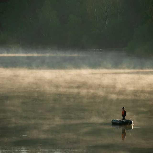 Paysage Lever Du Soleil Lac De Saint Pardoux